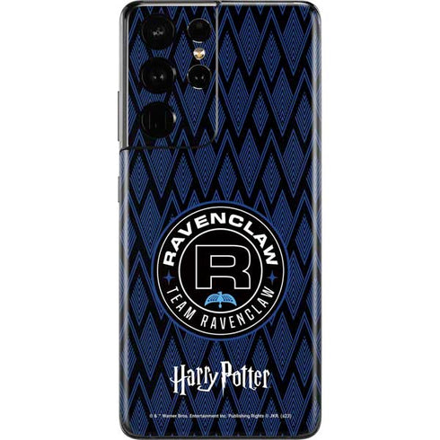 Wizarding Worlds Harry Potter Team Ravenclaw Galaxy S21 Ultra 5G Skin
