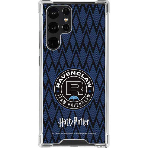 Wizarding Worlds Harry Potter Team Ravenclaw Galaxy S22 Ultra Clear Case