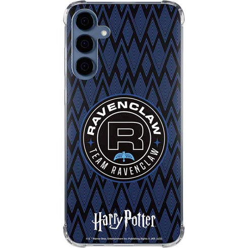 Wizarding Worlds Harry Potter Team Ravenclaw Galaxy S24 Clear Case
