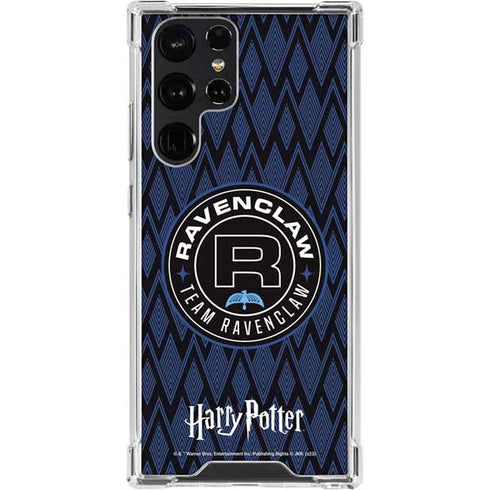 Wizarding Worlds Harry Potter Team Ravenclaw Galaxy S24 Ultra Clear Case