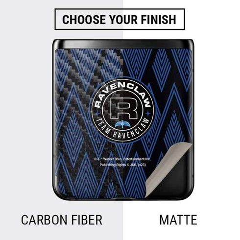 Wizarding Worlds Harry Potter Team Ravenclaw Galaxy Z Flip Skin