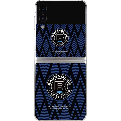 Wizarding Worlds Harry Potter Team Ravenclaw Galaxy Z Flip3 5G Skin