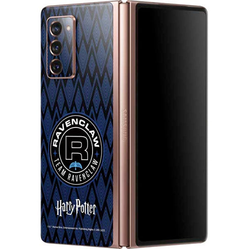 Wizarding Worlds Harry Potter Team Ravenclaw Galaxy Z Fold2 5G Skin
