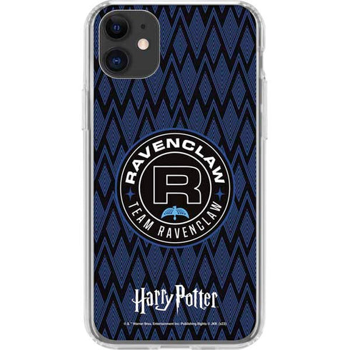 Wizarding Worlds Harry Potter Team Ravenclaw iPhone 11 Clear Case
