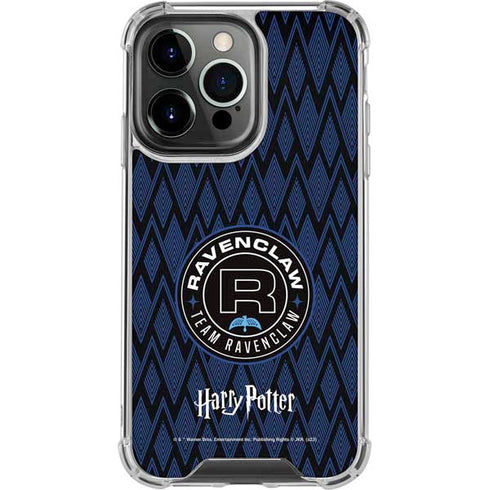 Wizarding Worlds Harry Potter Team Ravenclaw iPhone 14 Pro Clear Case