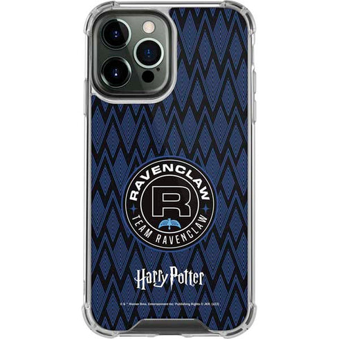 Wizarding Worlds Harry Potter Team Ravenclaw iPhone 14 Pro Max Clear Case
