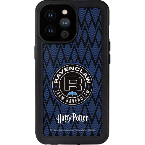 Wizarding Worlds Harry Potter Team Ravenclaw iPhone 14 Pro Max Waterproof Case