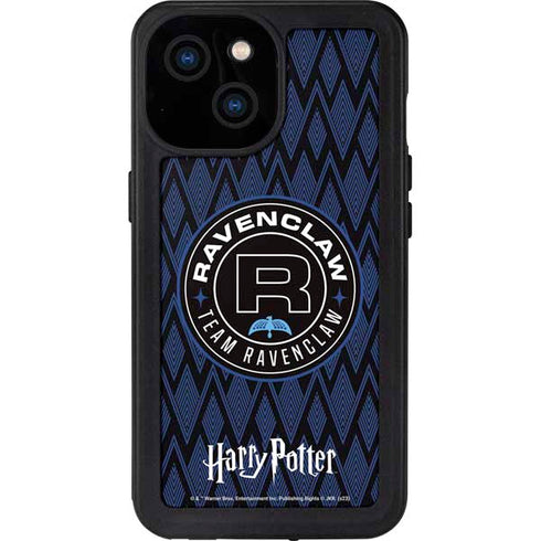 Wizarding Worlds Harry Potter Team Ravenclaw iPhone 15 Waterproof Case