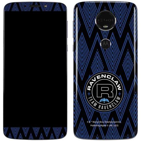 Wizarding Worlds Harry Potter Team Ravenclaw Moto E5 Plus Skin