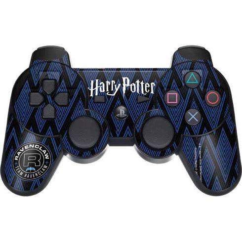 Wizarding Worlds Harry Potter Team Ravenclaw PS3 Dual Shock wireless controller Skin