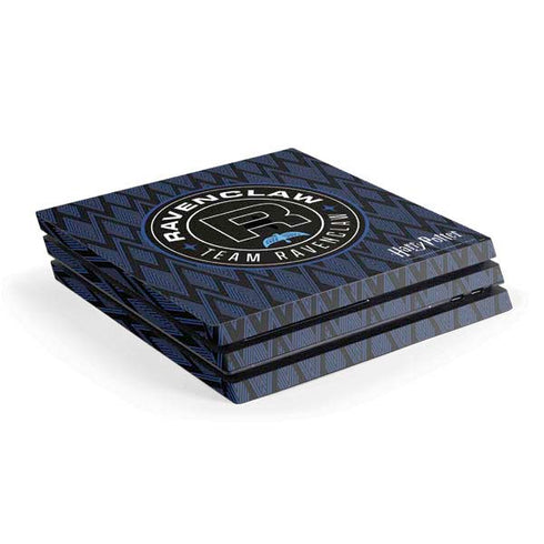 Wizarding Worlds Harry Potter Team Ravenclaw PS4 Pro Console Skin