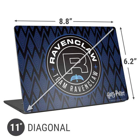Wizarding Worlds Harry Potter Team Ravenclaw Universal Laptop 11in (8.8 x 6.2in) Skin