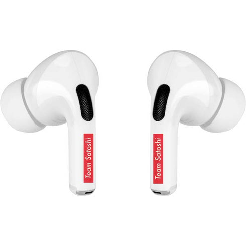 Team Satoshi Apple AirPods Pro Skin