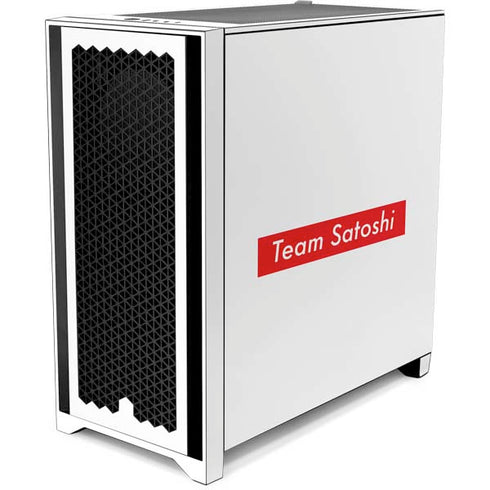 Team Satoshi Corsair 4000D Tempered Glass Mid-Tower ATX Case Skin