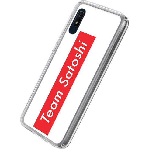 Team Satoshi Galaxy A10e Clear Case