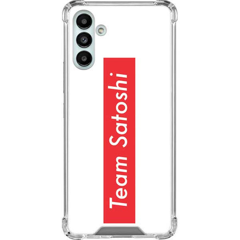 Team Satoshi Galaxy A13 5G Clear Case