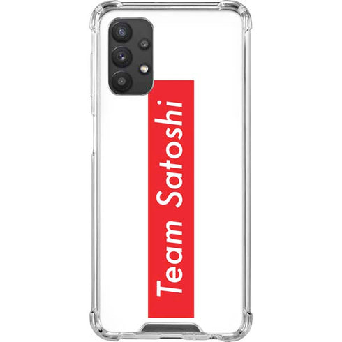 Team Satoshi Galaxy A32 5G Clear Case