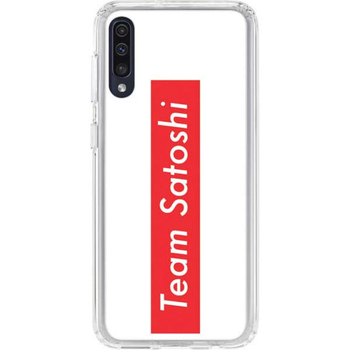 Team Satoshi Galaxy A50 Clear Case