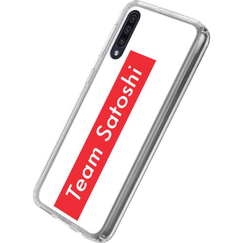Team Satoshi Galaxy A50 Clear Case