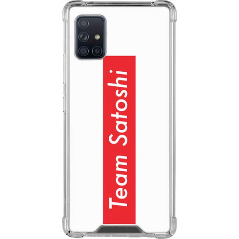 Team Satoshi Galaxy A51 5G Clear Case