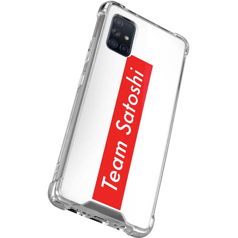 Team Satoshi Galaxy A51 5G Clear Case