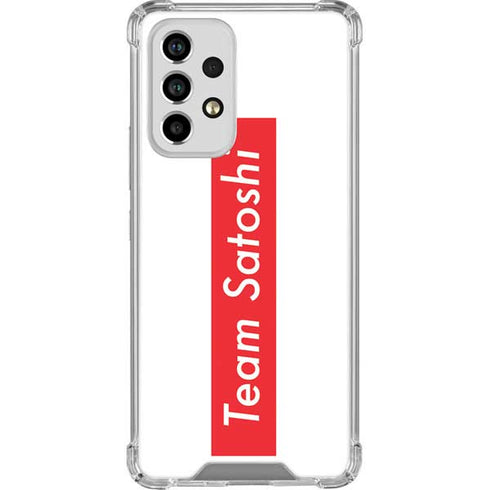 Team Satoshi Galaxy A53 5G Clear Case