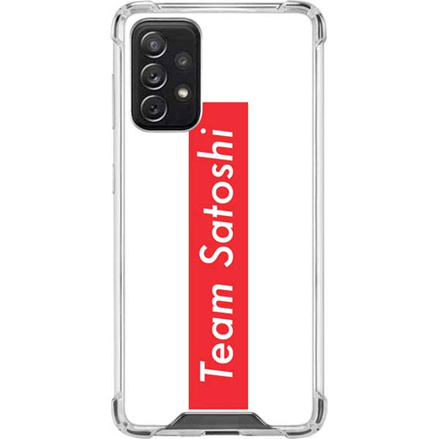 Team Satoshi Galaxy A72 5G Clear Case