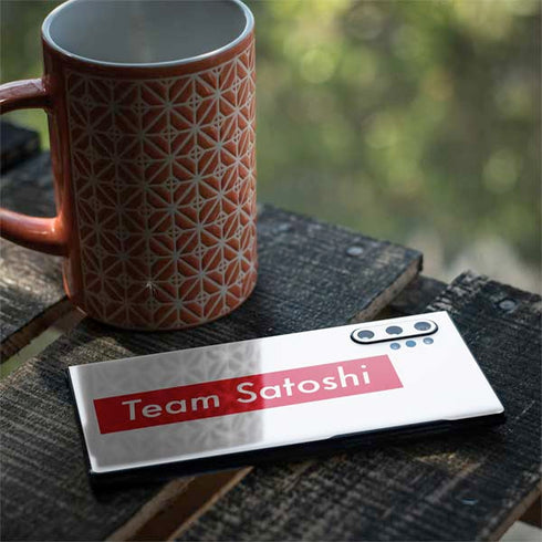 Team Satoshi Galaxy Note 10 Plus Skin