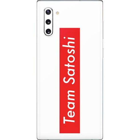 Team Satoshi Galaxy Note 10 Skin