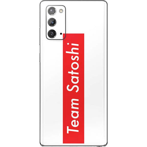 Team Satoshi Galaxy Note20 5G Skin