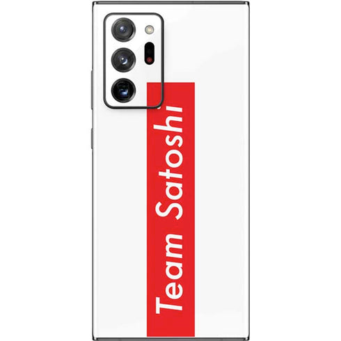 Team Satoshi Galaxy Note20 Ultra 5G Skin
