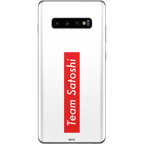 Team Satoshi Galaxy S10 Plus Skin