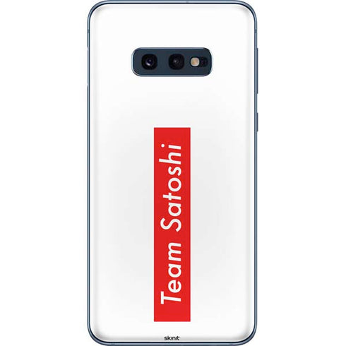 Team Satoshi Galaxy S10e Skin
