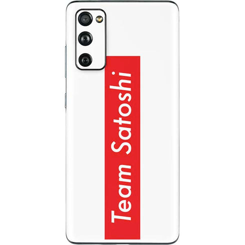 Team Satoshi Galaxy S20 Fan Edition Skin