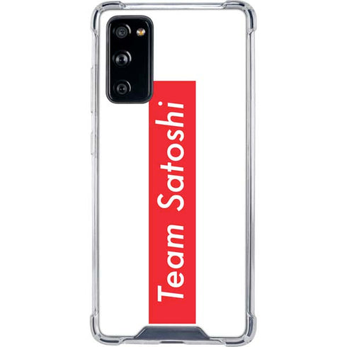 Team Satoshi Galaxy S20 FE Clear Case
