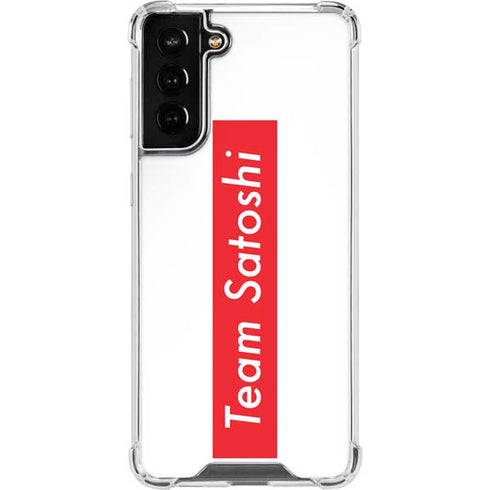 Team Satoshi Galaxy S21 FE Clear Case