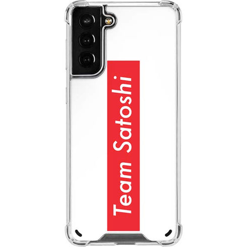 Team Satoshi Galaxy S21 Plus 5G Clear Case