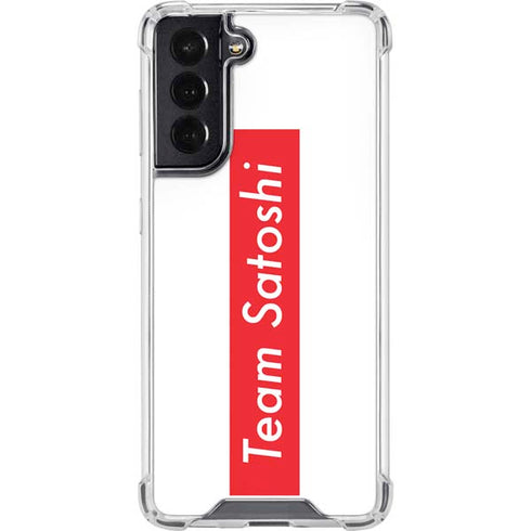 Team Satoshi Galaxy S22 Clear Case