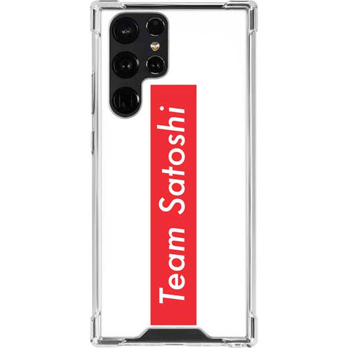 Team Satoshi Galaxy S22 Ultra Clear Case