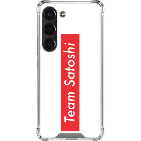 Team Satoshi Galaxy S23 Clear Case