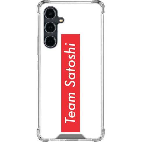 Team Satoshi Galaxy S23 FE Clear Case