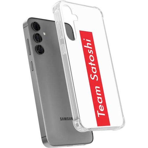 Team Satoshi Galaxy S24 Plus Clear Case