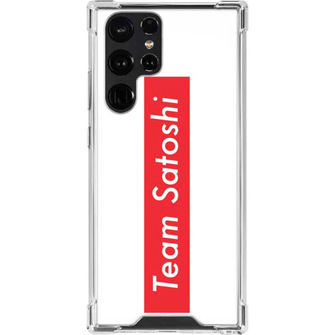 Team Satoshi Galaxy S24 Ultra Clear Case