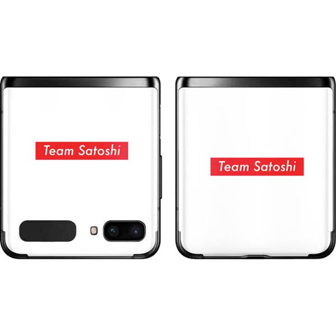 Team Satoshi Galaxy Z Flip Skin
