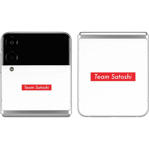 Team Satoshi Galaxy Z Flip4 5G Skin