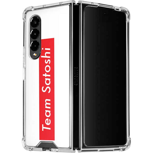 Team Satoshi Galaxy Z Fold4 5G Clear Case