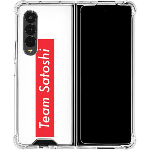 Team Satoshi Galaxy Z Fold4 5G Clear Case