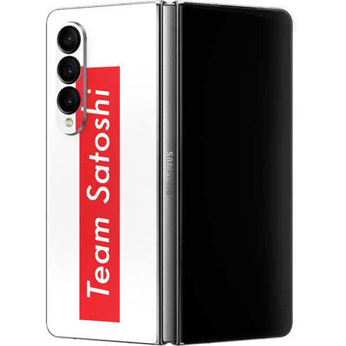 Team Satoshi Galaxy Z Fold4 5G Skin