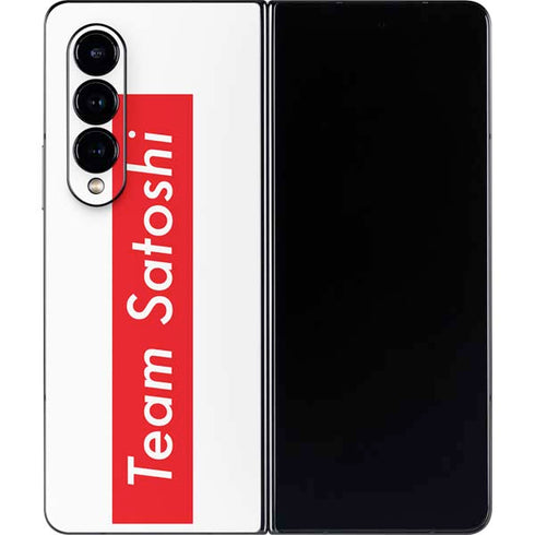 Team Satoshi Galaxy Z Fold4 5G Skin