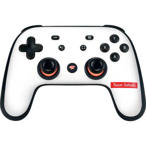 Team Satoshi Google Stadia Controller Skin